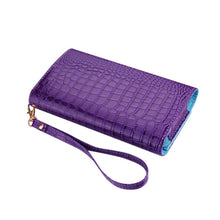 Reiko Universal Flip Case For Samsung Mega 6.3/ ZTE N9520/ LG G Flex/ Nokia 1520 Purple