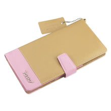 Reiko REIKO IPHONE 6/ 6S TWO TONE SUPER WALLET CASE WITH MULTIPLE CARD SLOTS IN PINK GOLD