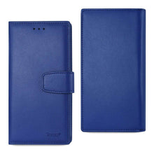 Reiko REIKO IPHONE 7 PLUS GENUINE LEATHER WALLET CASE WITH RFID CARD PROTECTION IN ULTRAMARINE