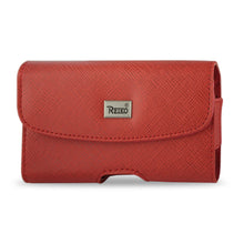 Reiko HORIZONTAL POUCH HP1023 HTC HD2 T8585 PLUS RED CELL PHONE WITH COVER 4.9X2.7X0.5 INCHES