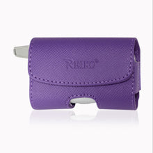 Reiko HORIZONTAL POUCH HP1023A SIZE:M PURPLE 3.5X1.1X2 INCHES