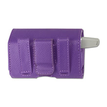 Reiko HORIZONTAL POUCH HP1023A SIZE:M PURPLE 3.5X1.1X2 INCHES