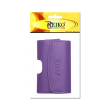 Reiko HORIZONTAL POUCH HP1023A SIZE:M PURPLE 3.5X1.1X2 INCHES