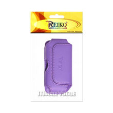 Reiko HORIZONTAL POUCH HP11A L SIZE PURPLE 4.6X1.9X0.8 INCHES