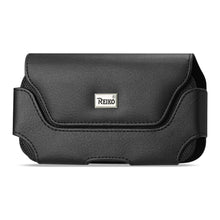 Reiko REIKO LEATHER HORIZONTAL POUCH SAMSUNG GALAXY S5 WITH HIDDEN FLAT MAGNETIC CLOSURE IN BLACK(5.8X3.373X0.712 INCHES PLUS)