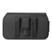 Reiko REIKO LEATHER HORIZONTAL POUCH SAMSUNG GALAXY S5 WITH HIDDEN FLAT MAGNETIC CLOSURE IN BLACK(5.8X3.373X0.712 INCHES PLUS)