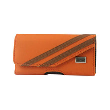 Reiko Horizontal Pouch For Samsung Galaxy S3/ I9300 Twill Patter Orange