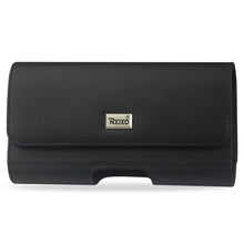 Reiko HORIZONTAL LEATHER POUCH SAMSUNG NOTE3/ N7100 SLIM-BLACK WITH CARD HOLDER INNER SIZE: 6.1X3.27X0.48INCH