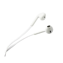 Reiko IN EAR HEADPHONES WITH VOLUME REMOTE CONTROL AND MIC IN WHITE