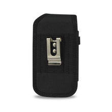 Reiko Vertical Rugged Pouch With Buckle Samsung Galaxy Note2 N7100 Plus Black
