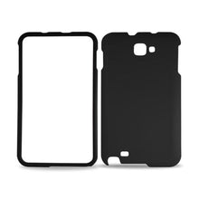 Reiko REIKO SAMSUNG GALAXY NOTE TWO PARTS RUBBERIZED SILICONE CASE IN BLACK