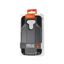 Reiko LG G5 / LG H850 Hybrid Heavy Duty Holster Combo Case Black  (Silicone Case + Protector Cover)