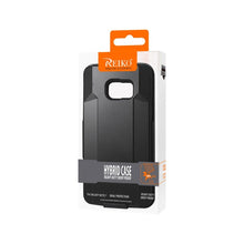 Reiko REIKO SAMSUNG GALAXY NOTE 7 HYBRID HEAVY DUTY HOLSTER COMBO CASE IN BLACK