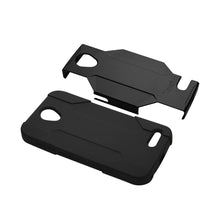 Reiko ZTE Grand X3 Z959 Silicone Case+Protector Cover Holster Wtih Clip Black