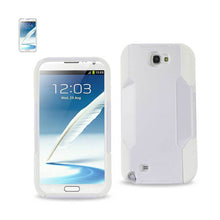 Reiko Silicon Case And Plastic Cover Samsung Galaxy Note II/ N7100 White