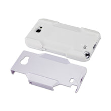 Reiko Silicon Case And Plastic Cover Samsung Galaxy Note II/ N7100 White