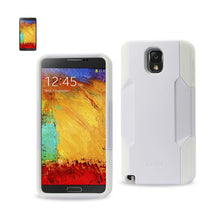 Reiko Silicon Case And Plastic Cover Samsung Galaxy Note 3 White