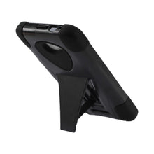Reiko Silicon Case+Protector Cover For HTC Droid Dna/ HTC Dlx New Type Kickstand Black