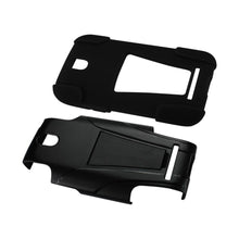 Reiko Silicon Case+Protector Cover For HTC One Sv New Type Kickstand Black