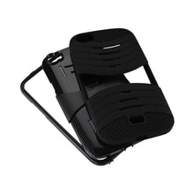 Reiko Silicon Case+Protector Cover Blu Lifeview L110 New Horizontal Kickstand Black