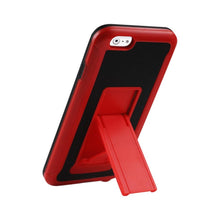 Reiko Horizontal And Vertical Kickstand Case Iphone 6/6S 4.7Inch Black Red