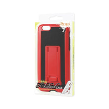 Reiko Horizontal And Vertical Kickstand Case Iphone 6/6S 4.7Inch Black Red