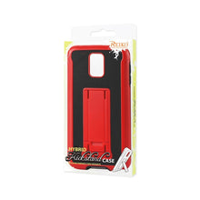 Reiko Horizontal And Vertical Kickstand Case Samsung Galaxy Note4 N910V-N910P-N910T-N910R4 Black Red