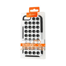 Reiko Suction Silicone Hybrid Case Iphone 5C Black White