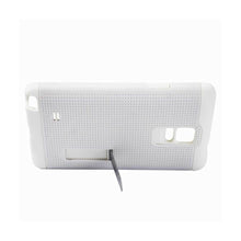 Reiko Hybrid Case With Mini Kickstand Samsung Galaxy Note4 N910V/ N910P/ N910T/ N910R4 White