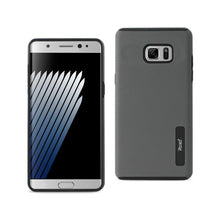 Reiko REIKO SAMSUNG GALAXY NOTE 7 SOLID ARMOR DUAL LAYER PROTECTIVE CASE IN GRAY