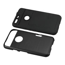 Reiko REIKO GOOGLE PIXEL SLIM ARMOR HYBRID CASE WITH CARD HOLDER IN BLACK