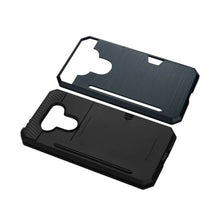 Reiko Lg G5 Silicone+Pc Protective Wallet Case With Stand View Nav