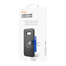 Reiko REIKO SAMSUNG GALAXY S8/ SM SLIM ARMOR HYBRID CASE WITH CARD HOLDER AND KICKSTAND IN GOLD