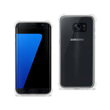 Reiko REIKO SAMSUNG GALAXY S7 EDGE CLEAR BUMPER CASE WITH AIR CUSHION PROTECTION IN CLEAR