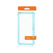 Reiko Samsung Galaxy J7 Transparent Tpu Case Clear Navy With Cushion Shock Absorption Technology