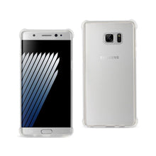 Reiko REIKO SAMSUNG GALAXY NOTE 7 MIRROR EFFECT CASE WITH AIR CUSHION PROTECTION IN CLEAR
