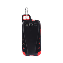 Reiko Protector Cover Tpu+Pc With Hook Samsung Galaxy S3/ I9300 Black Red