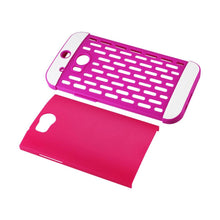 Reiko Tpu+Pc Protector Cover HTC One M8 Purple Hot Pink