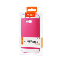 Reiko Tpu+Pc Protector Cover HTC One M8 Purple Hot Pink