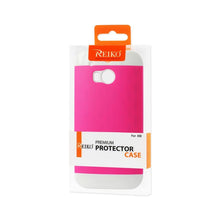 Reiko Tpu+Pc Protector Cover HTC One M8 White Hot Pink