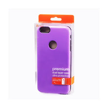 Reiko Dual Layer Protector Cover Tpu+Pc Iphone 6/6S Plus 5.5Inch Purple