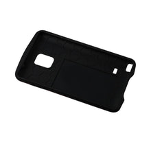 Reiko Dual Color Tpu+Pc Cover For Samsung Galaxy Note 4 N910V/ N910P/ N910T/ N910R4 Black With Side Card Holder