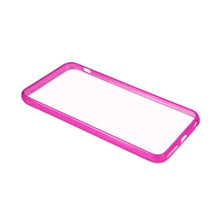 Reiko REIKO IPHONE 6 PLUS/ 6S PLUS CLEAR BACK FRAME BUMPER CASE IN PINK