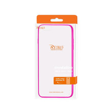 Reiko REIKO IPHONE 6 PLUS/ 6S PLUS CLEAR BACK FRAME BUMPER CASE IN PINK