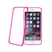 Reiko REIKO IPHONE 6 PLUS/ 6S PLUS CLEAR BACK FRAME BUMPER CASE IN PINK