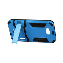 Reiko Slim Armor Case With Kickstand For Kyocera Hydro Wave/ Hydro Air/ C6740 Black Blue