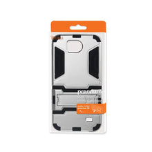 Reiko Slim Armor Case With Kickstand For ZTE Overture 2 Black Silv Black Silver