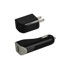 Reiko Home/Car Charger Adapter With Data Cable For Iphone4/4S Black
