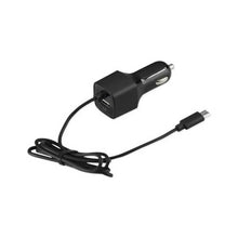 Reiko REIKO USB TYPE C CAR CHARGER 2.1 AMPS WITH CABLE IN BLACK
