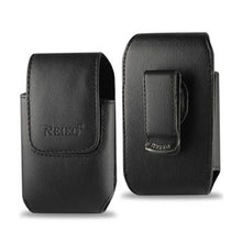 Reiko Vertical Pouch HTC Hd2 T8585 Plus Black Cell Phone With Cover